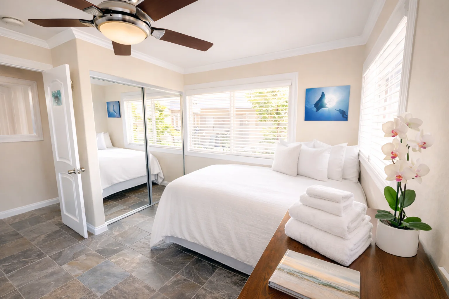 Queen guest bedroom